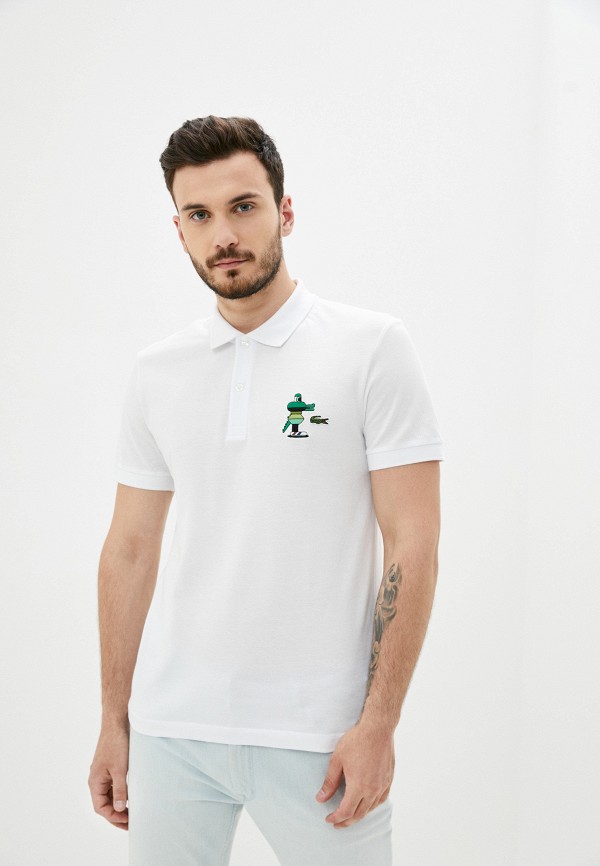 

Поло Lacoste, Белый