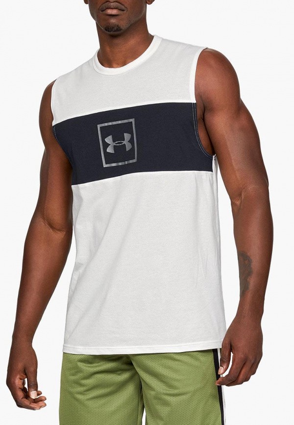 

Майка спортивная Under Armour, Белый, SPORTSTYLE Cotton MESH TANK