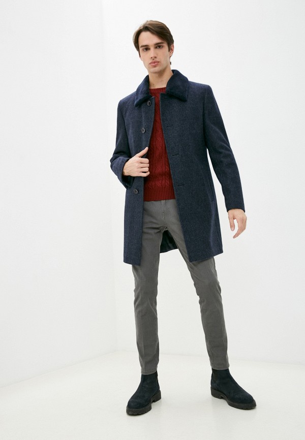 Полупальто Berkytt синий, размер 56, фото 2