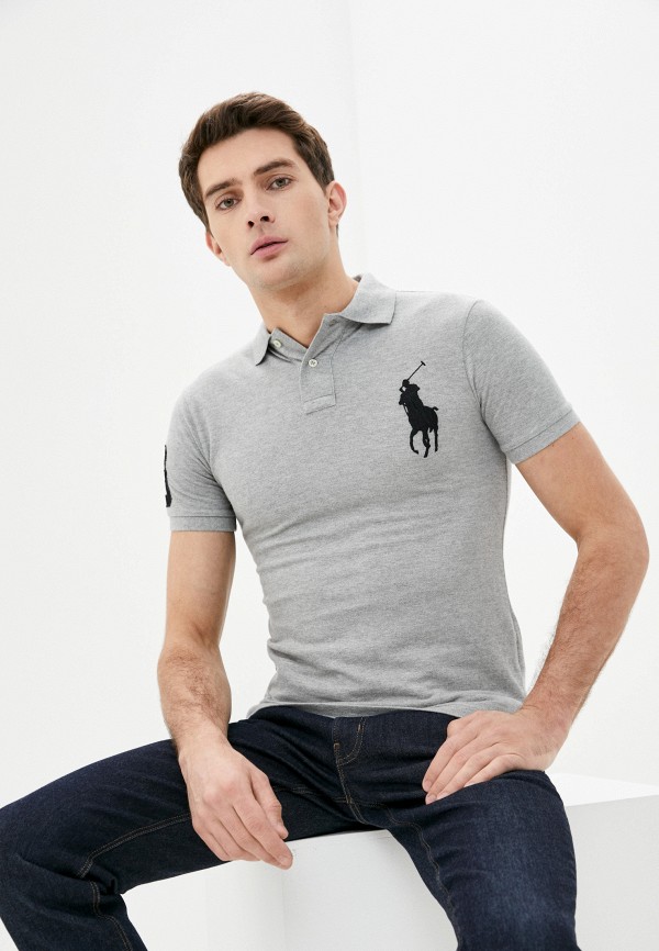 

Поло Polo Ralph Lauren, Серый