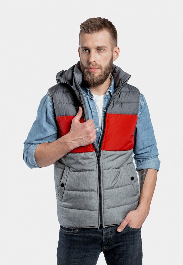 

Жилет утепленный Riccardo, Серый, Riccardo MP002XM07VQI