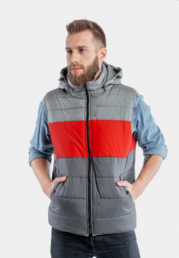 

Жилет утепленный Riccardo, Серый, Riccardo MP002XM07VQN