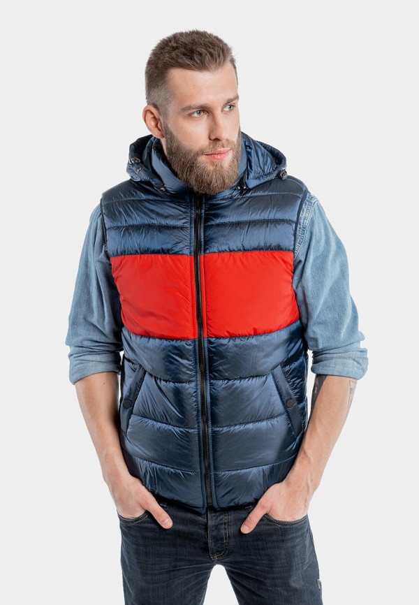 

Жилет утепленный Riccardo, Синий, Riccardo MP002XM07VQS