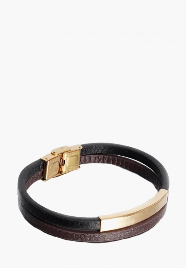 

Браслет Kaylo, Half Brown Black Gold, Разноцветный