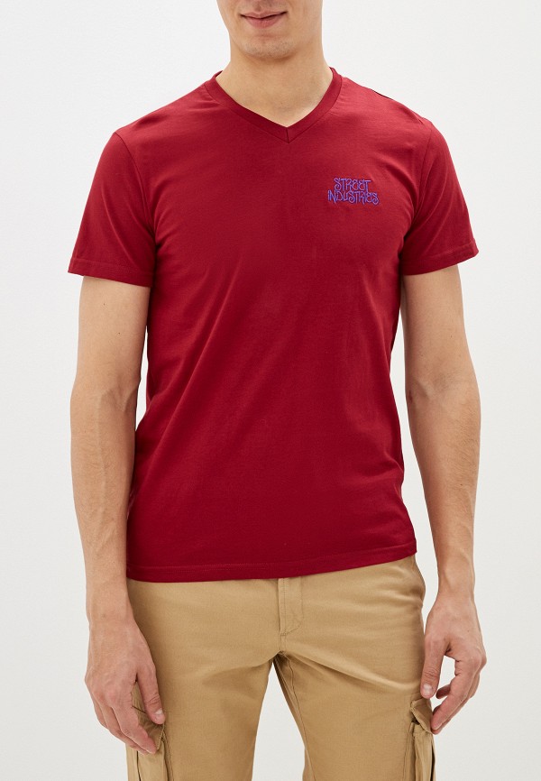 

Футболка Street Industries, Бордовый