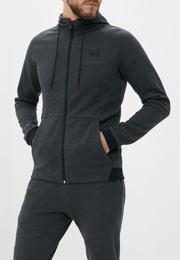 

Толстовка Under Armour, Черный, Unstoppable Double Knit Fleece Full Zip Hooded