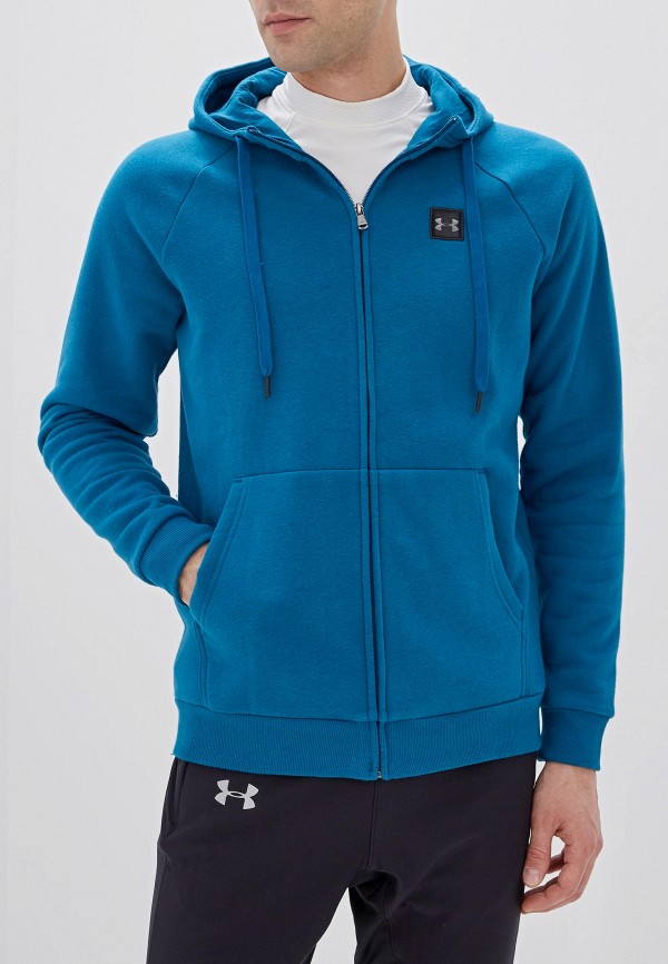 

Толстовка Under Armour, Синий, RIVAL FLEECE FZ HOODIE