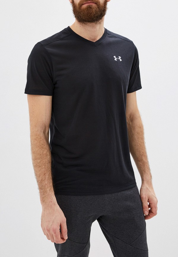 

Футболка спортивная Under Armour, Черный, Threadborne Streaker V-Neck Run SS