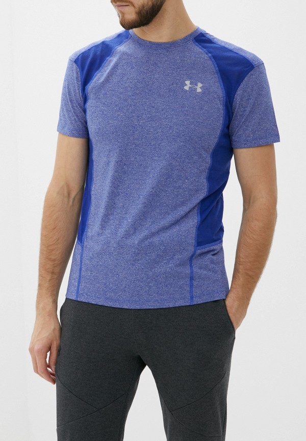 

Футболка спортивная Under Armour, Фиолетовый, Microthread Swyft Run SS