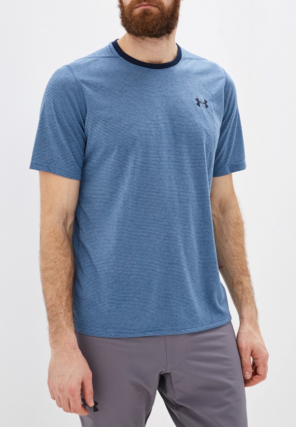

Футболка спортивная Under Armour, Синий, Threadborne Siro Striped SS