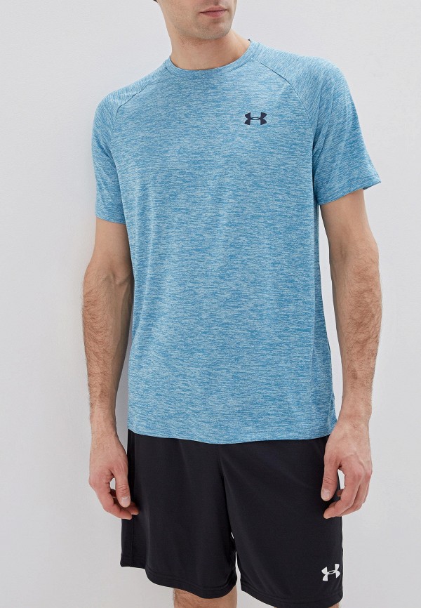 

Футболка спортивная Under Armour, Голубой, Tech 2.0 SS