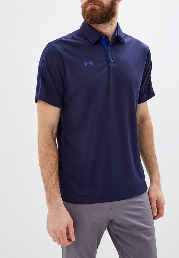 

Поло Under Armour, Синий, Tech
