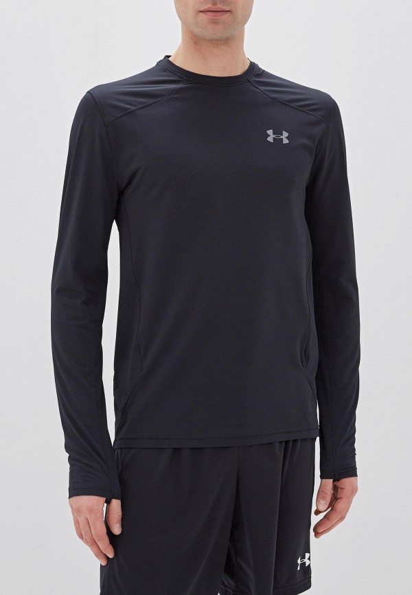 

Лонгслив спортивный Under Armour, Черный, Sunblock UPF 50+ LS