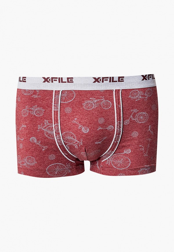 

Трусы X-File, Бордовый