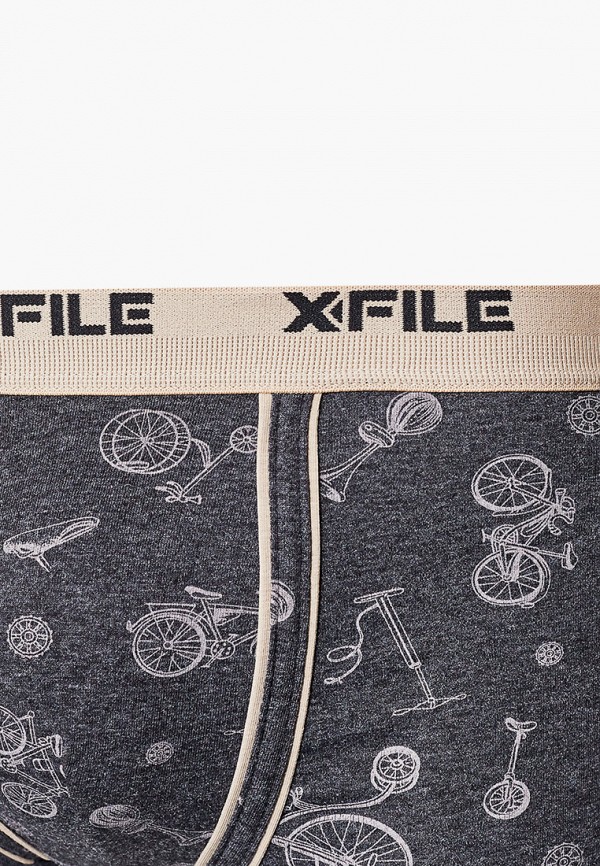 

Трусы X-File, Серый