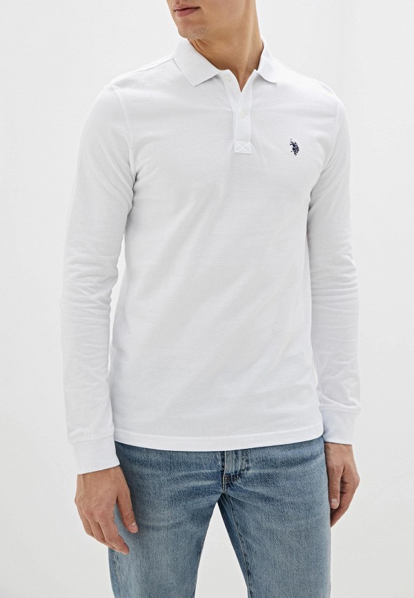 

Поло U.S. Polo Assn, Белый