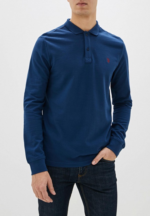 

Поло U.S. Polo Assn, Синий