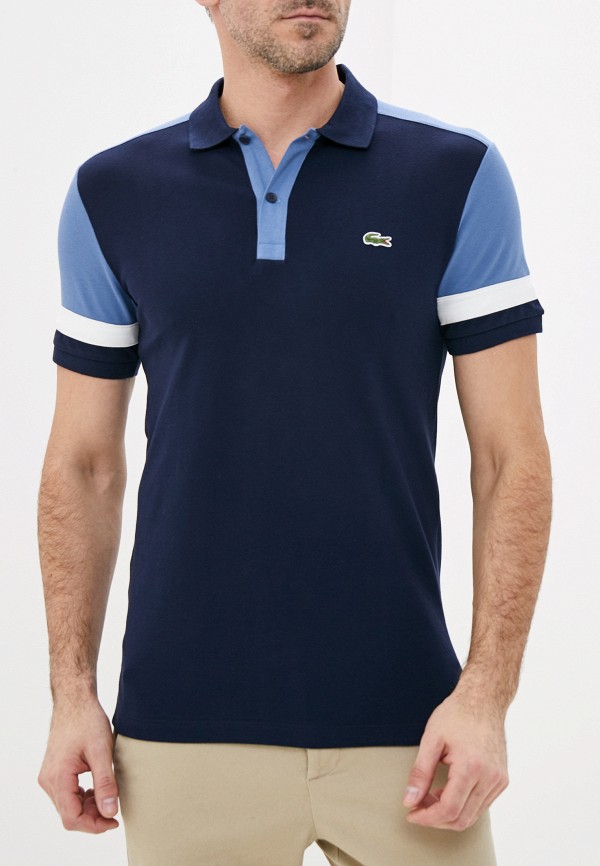 

Поло Lacoste, Синий