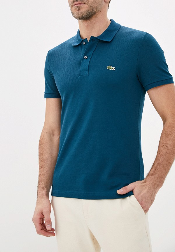 

Поло Lacoste, Бирюзовый