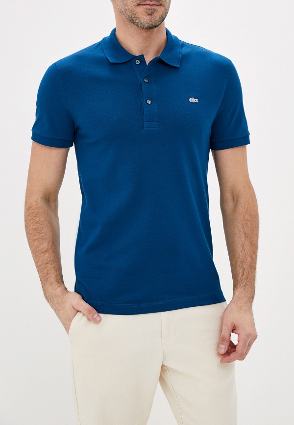 

Поло Lacoste, Синий