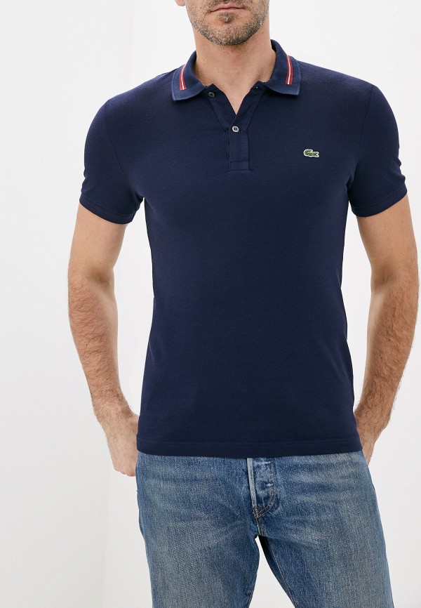 

Поло Lacoste, Синий
