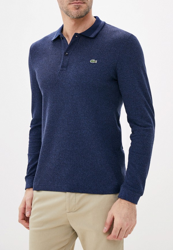 

Поло Lacoste, Синий