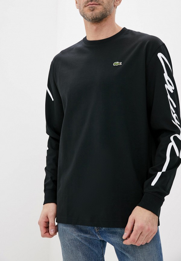

Лонгслив Lacoste, Черный