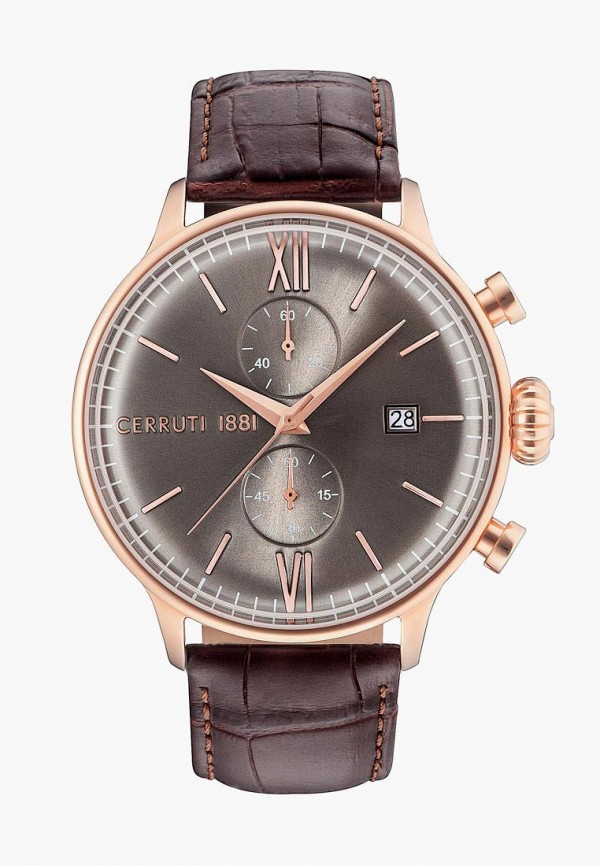 

Часы Cerruti 1881, Коричневый, Cerruti 1881 MP002XM07WZW