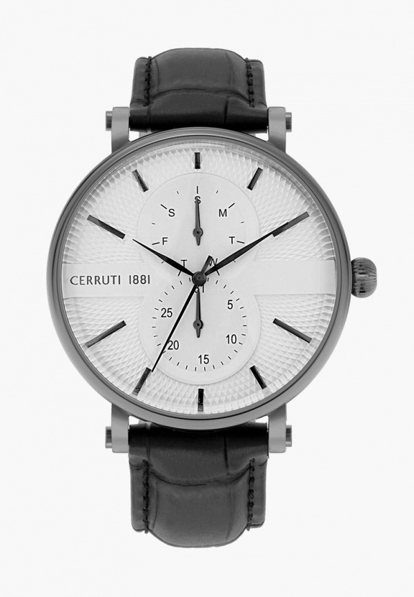 

Часы Cerruti 1881, Черный, Clusone men's
