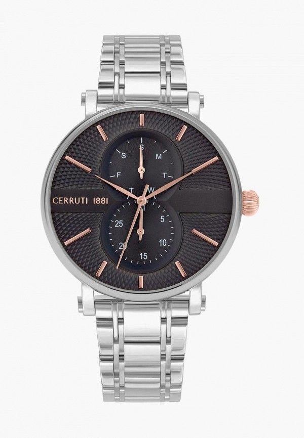 

Часы Cerruti 1881, Серебряный, Clusone men's