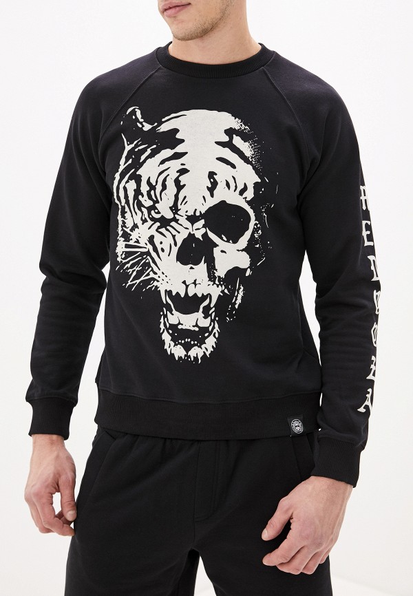 

Свитшот Medooza, Черный, Tiger Skull