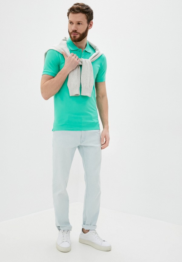 Поло Henderson зеленый, размер 56, фото 2