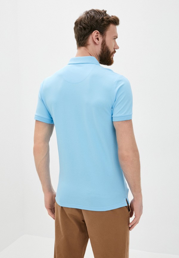 Поло Henderson голубой, размер 56, фото 3