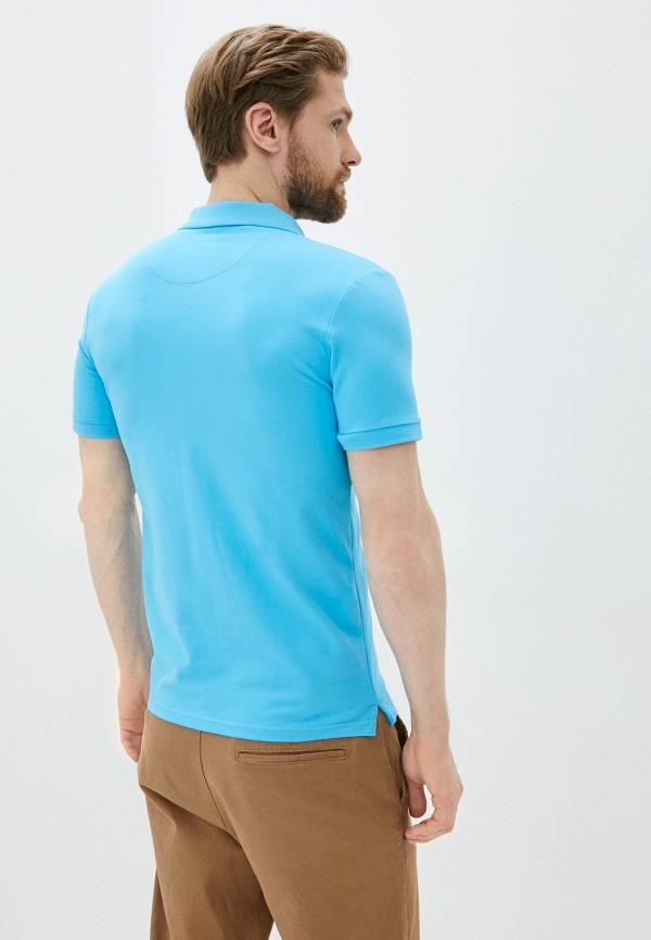 Поло Henderson бирюзовый, размер 50, фото 3