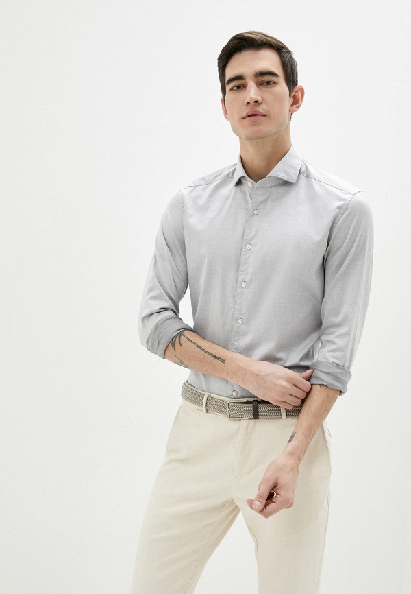 

Рубашка Eterna, Серый, Slim