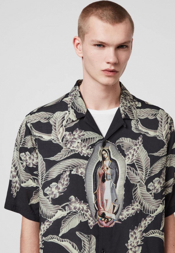

Рубашка AllSaints, Черный, AllSaints MP002XM07YSD