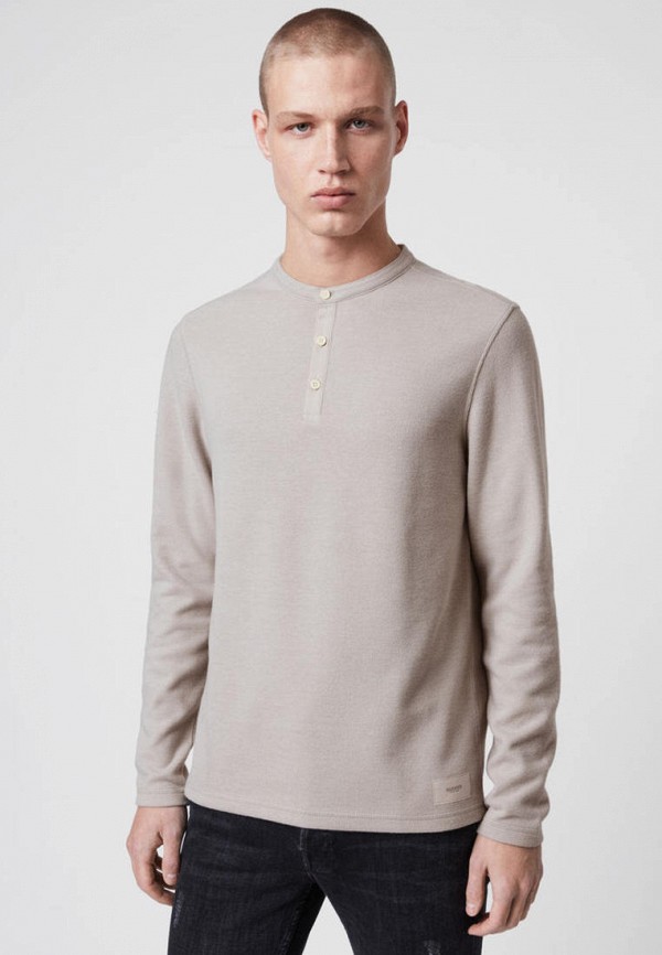 

Джемпер AllSaints, Бежевый, KIRAN LS HENLEY
