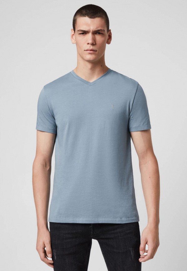 

Футболка AllSaints, Голубой, AllSaints MP002XM07YSS