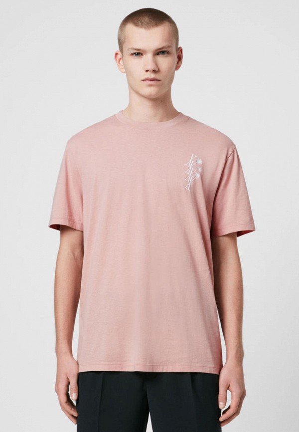 

Футболка AllSaints, Розовый, AllSaints MP002XM07YST