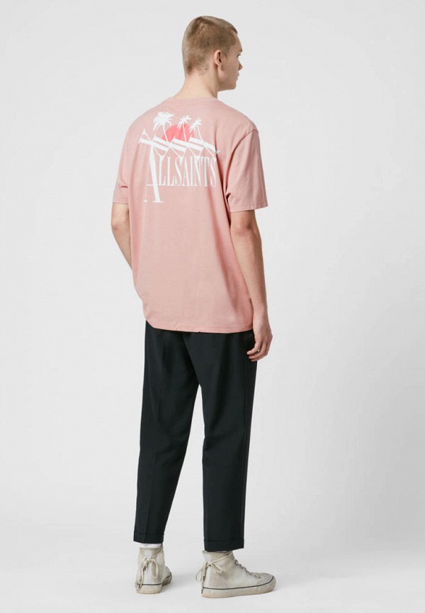 

Футболка AllSaints, Розовый, AllSaints MP002XM07YST