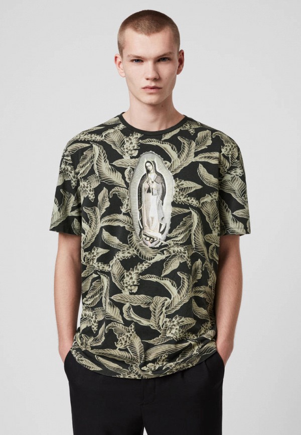 

Футболка AllSaints, Разноцветный, PUERTO KAHUNA SS CREW