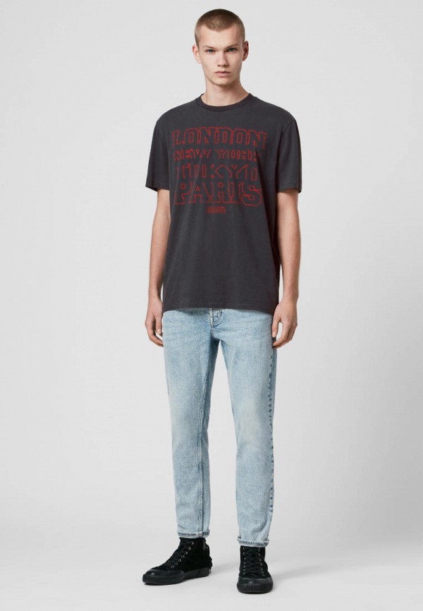

Футболка AllSaints, Серый, AllSaints MP002XM07YT6