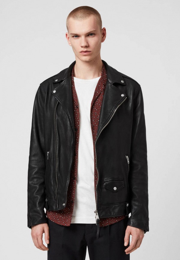 

Куртка кожаная AllSaints, Черный, AllSaints MP002XM07YT9