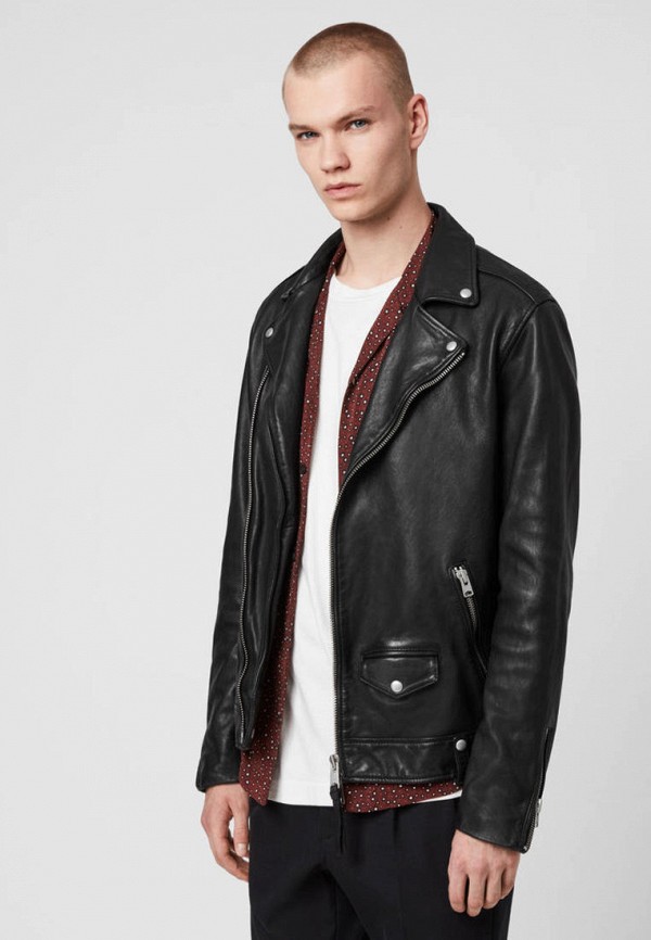 

Куртка кожаная AllSaints, Черный, AllSaints MP002XM07YT9