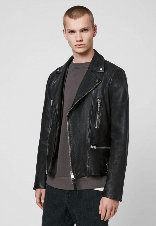 

Куртка кожаная AllSaints, Черный, AllSaints MP002XM07YTB