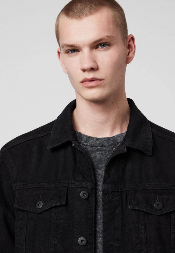 

Куртка джинсовая AllSaints, Черный, AllSaints MP002XM07YTC