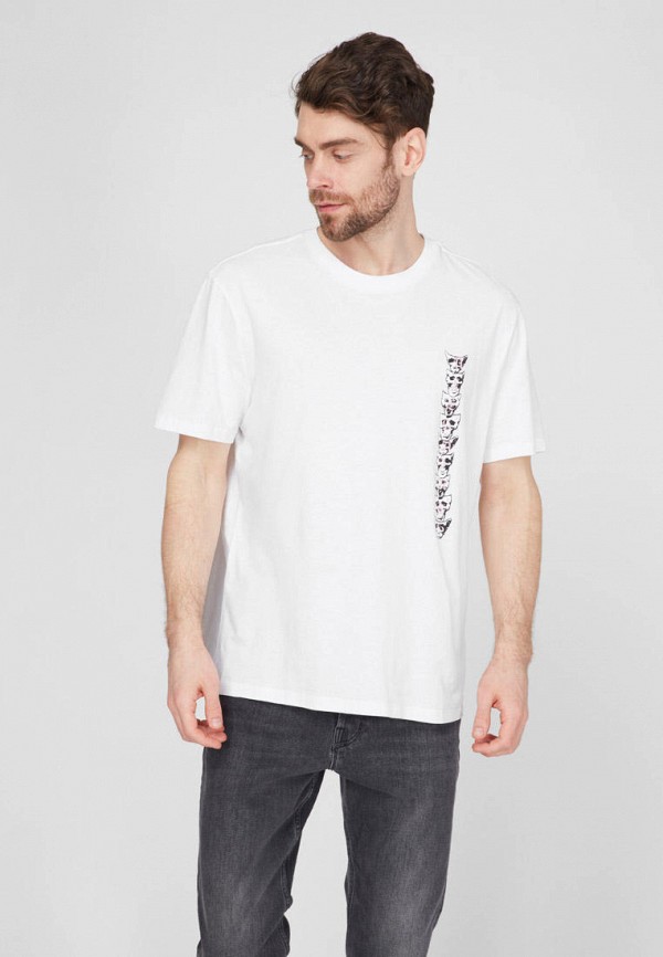 

Футболка AllSaints, Белый, MIDNITE SS CREW