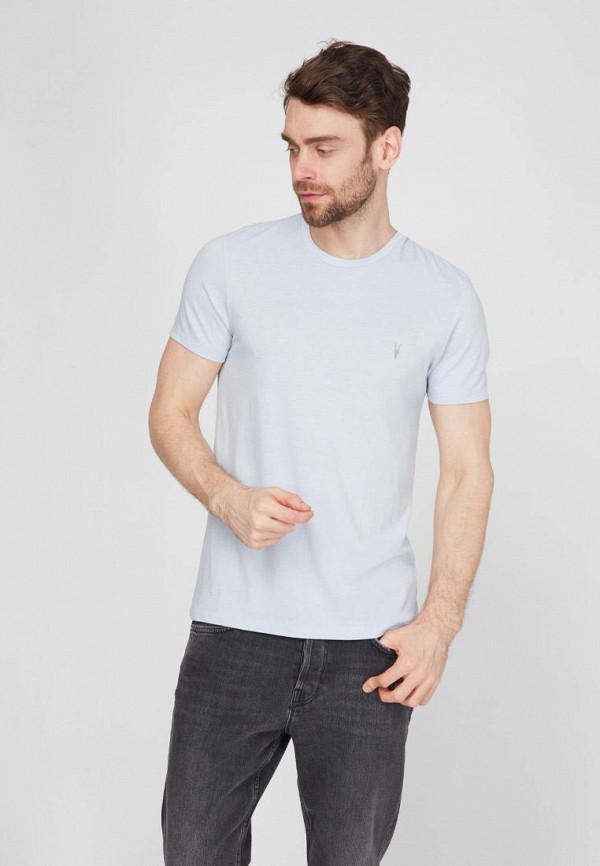 

Футболка AllSaints, Голубой, TONIC SS CREW
