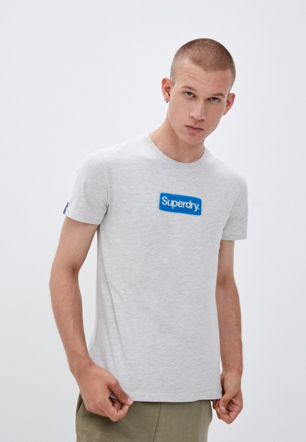 

Футболка Superdry, Серый, CL WORKWEAR TEE 220