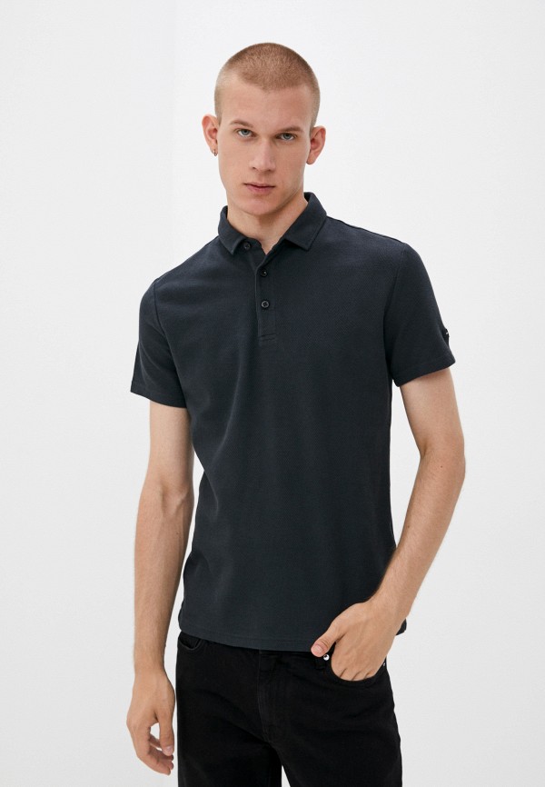 

Поло Superdry, Черный, TEXTURED JERSEY POLO